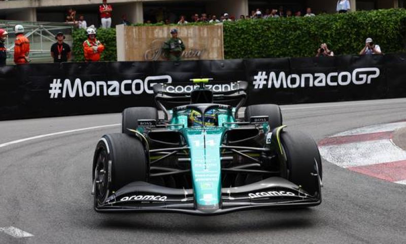 Alonso reagisce al secondo posto nel Gran Premio di Monaco 2023