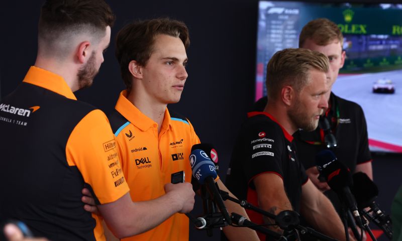 Oscar Piastri over rijden achter Max Verstappen