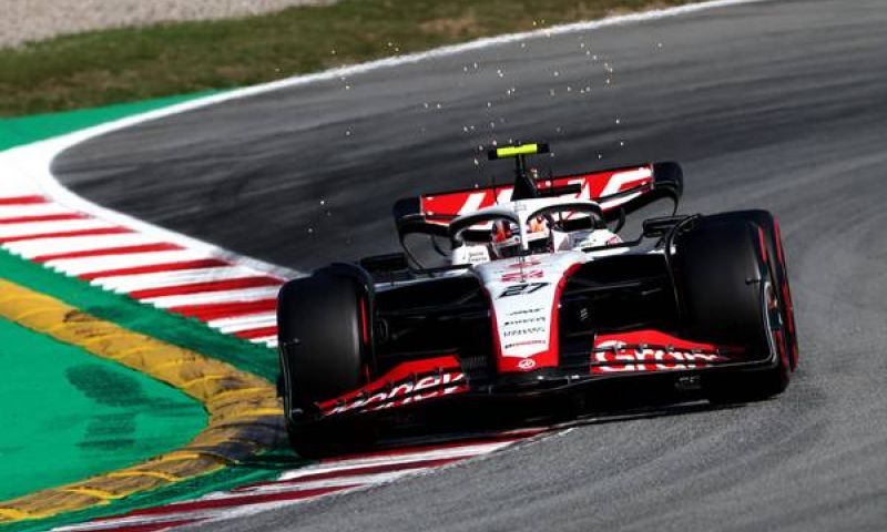 Haas F1 good VT1 and VT2 GP Spain 2023