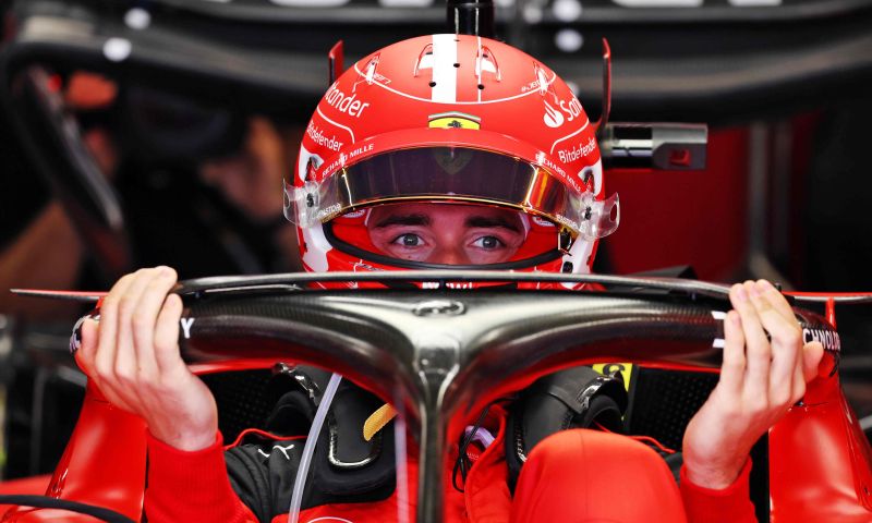 leclerc reaction after qualifying 2023 Spanish Grand Prix