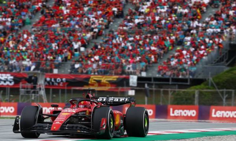 Leclerc Spanish GP 2023 post-race interview