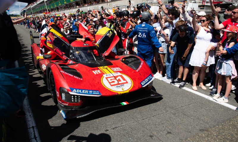 Antonio Giovinazzi tras triunfo con Ferrari | 24 horas de Le Mans 2023