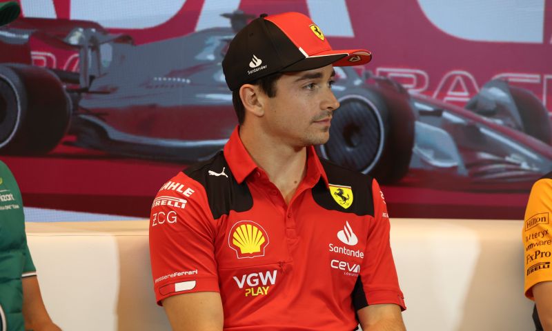 leclerc est satisfait des pneus pirelli sans chauffe-pneus