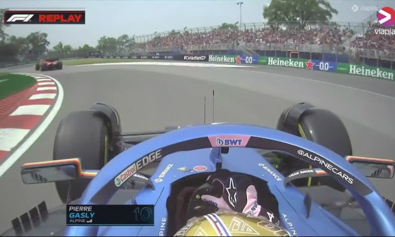 FP1 canada grand prix red flag pierre gasly alpine