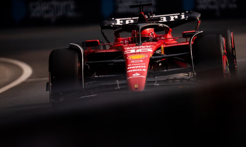 Charles Leclerc speaks highly of Ferrari's speed