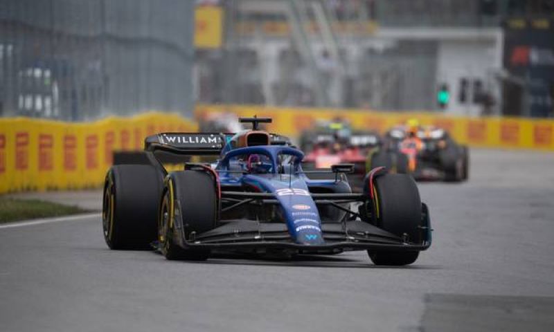 Williams Racing Sonderlackierung für 800. GP-Wochenende