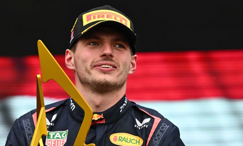 Verstappen op gelijke hoogte met Senna