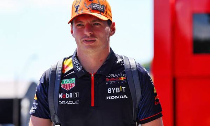 Max Verstappen GP Oostenrijk 2023 voor Mateschitz