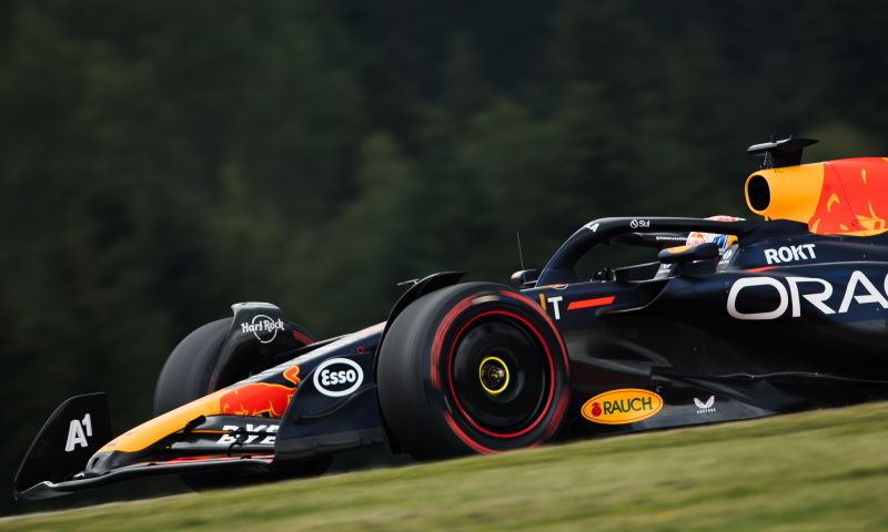 Max verstappen over Ferrari en Charles Leclerc in Oostenrijk