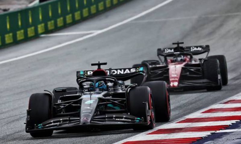 Estrategia Russell Carrera Sprint Gran Premio de Austria 2023