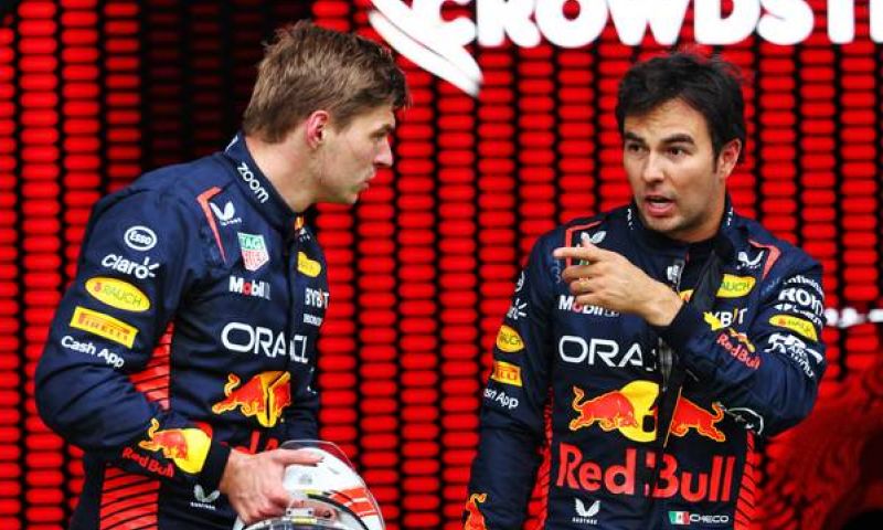 Sergio Pérez sigue recuperándose con el Red Bull