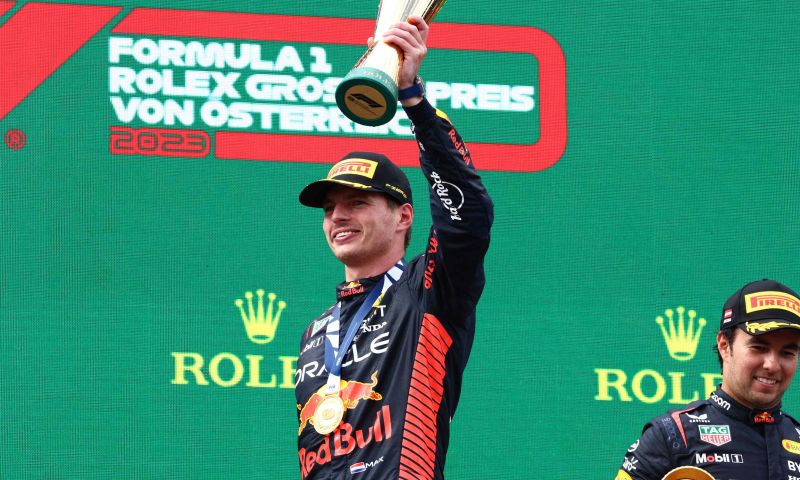 Verstappen après une victoire dominante au GP d'Autriche