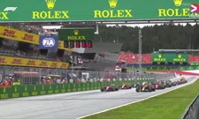 Thumbnail for article: Verstappen vecht met Leclerc en komt als winnaar uit de strijd bij start