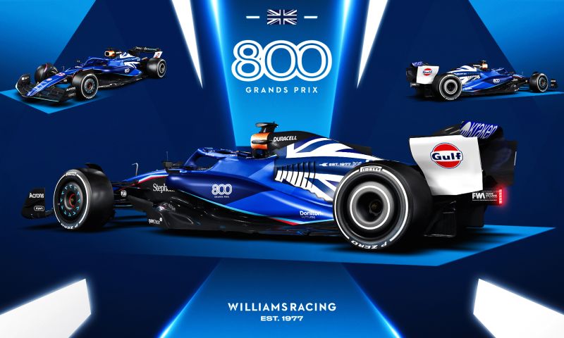 Williams arrives with new livery at Britain GP: See it here!