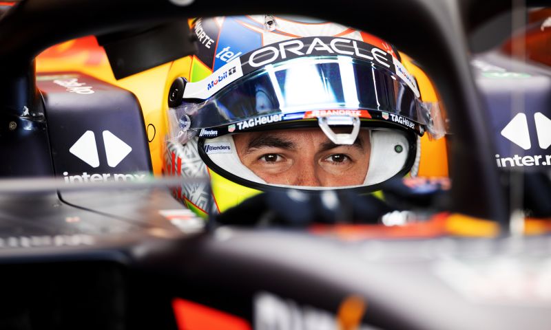 mexican media on sergio perez at red bull silverstone