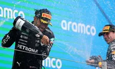 Thumbnail for article: Hamilton stands on the podium in home race: ‘Planned to just stay out’