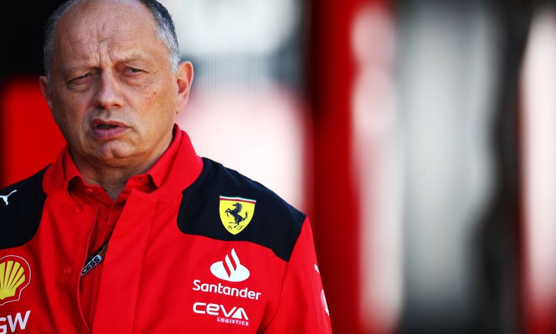 Ferrari is being overtaken by McLaren and so Vasseur sounds the alarm