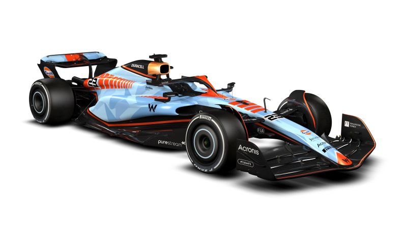 Williams revela pintura escolhida pelos fãs para Singapura, Japão e Catar