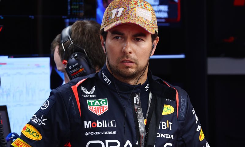 Red Bull-coureur Sergio Perez heeft een pijnlijke statistiek achter naam 