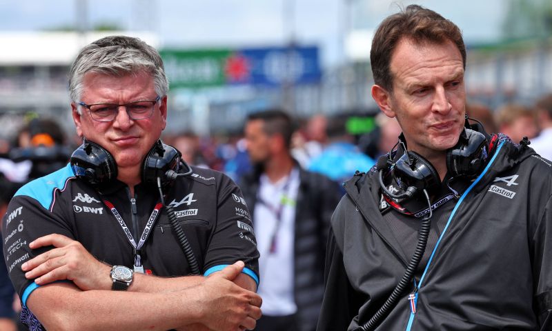Alpine sustituye a Rossi como CEO, su sucesor empieza hoy