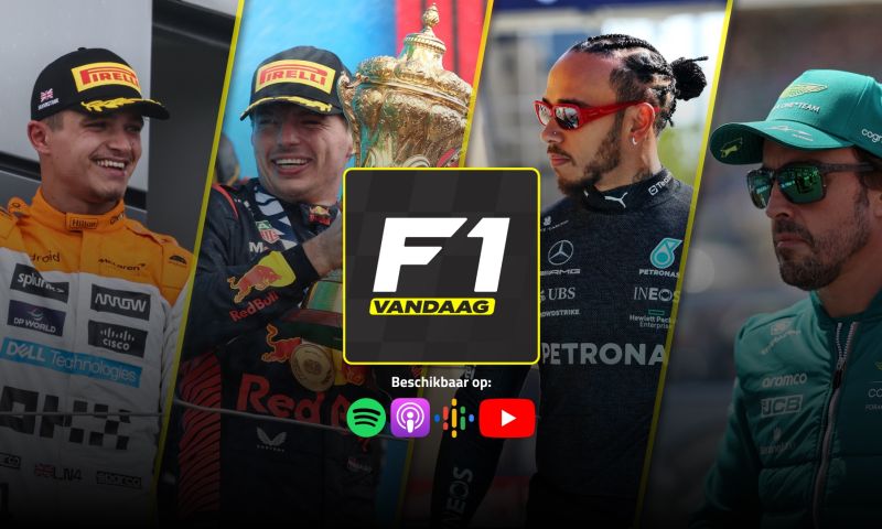 F1 VANDAAG | De F1-podcast met het allerlaatste Formule 1-nieuws