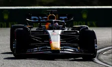 Thumbnail for article: Verstappen segue estratégia da Red Bull, mas batida faz Pérez mudar rota