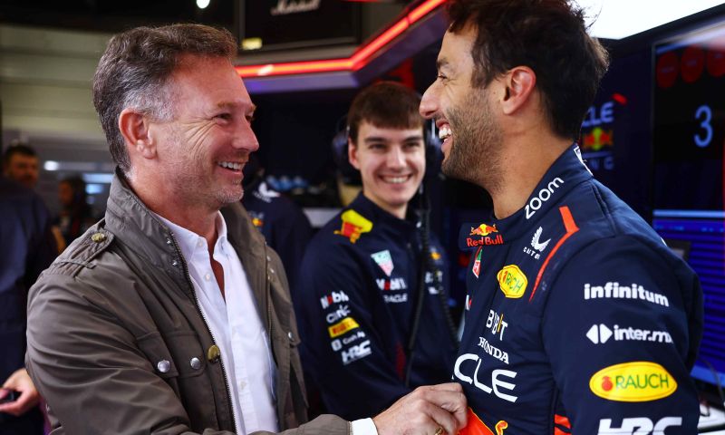 Christian Horner happy to have Ricciardo at AlphaTauri Hungarian GP