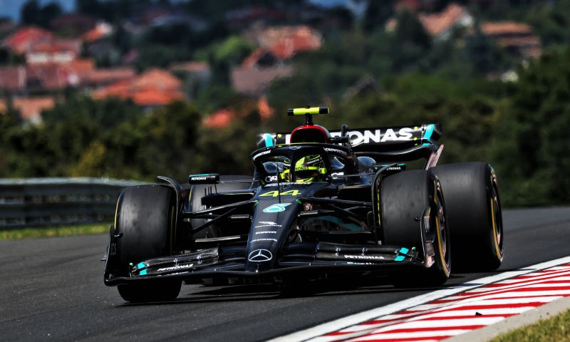 Lewis Hamilton gaf alles om pole position te veroveren