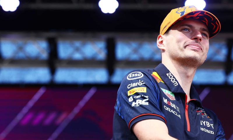 Verstappen reaction after qualifying GP Hungary 2023