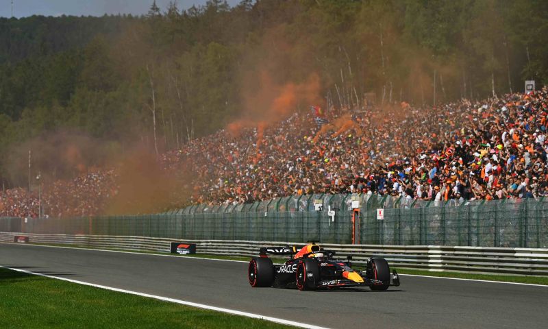 Zo verliep de Grand Prix van België voor Verstappen in 2022