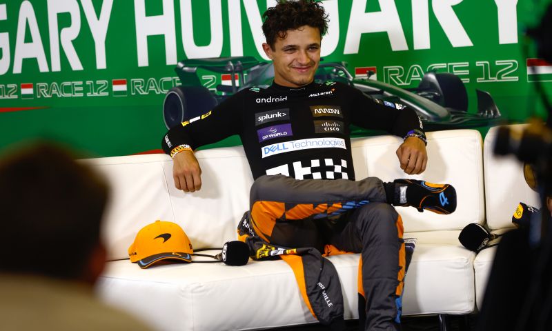 Lando Norris: É bom estar de volta ao nosso lugar