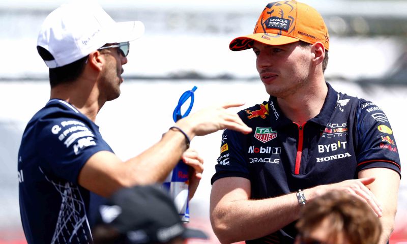 verstappen on ricciardo's departure in belgium