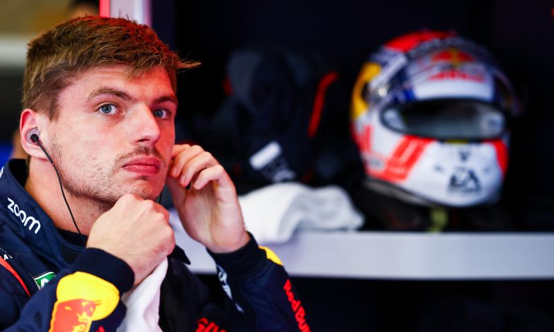 verstappen tras la clasificación de bélgica 2023 F1