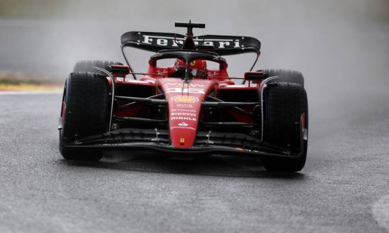 Leclerc first reaction after qualifying for 2023 Belgian Grand Prix