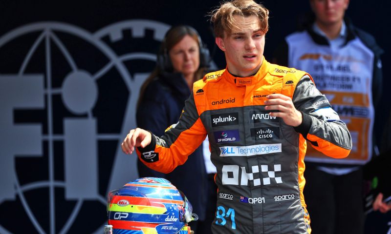 F1 análisis de datos. Piastri más rápido que Verstappen. GP Bélgica