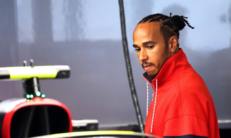 Hamilton over incident Perez sprintrace Belgie