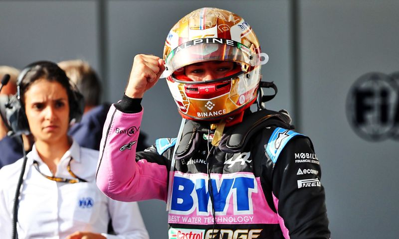 Gasly reaction after P3 F1 sprint race Belgian Grand Prix