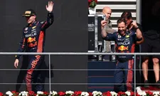 Thumbnail for article: Verstappen grita: '¡El trofeo se ha roto otra vez!'