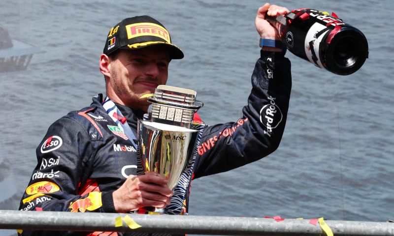 Internet reageert op GP België | Verstappen en Lambiase na de race