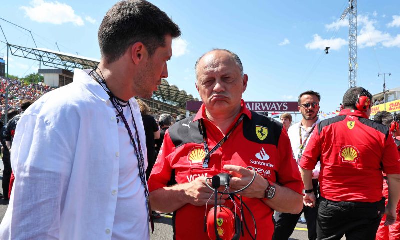 New ferrari team boss continues to change things