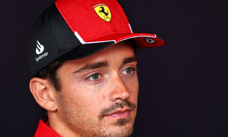 Charles Leclerc seems to have found his mojo in the rain again