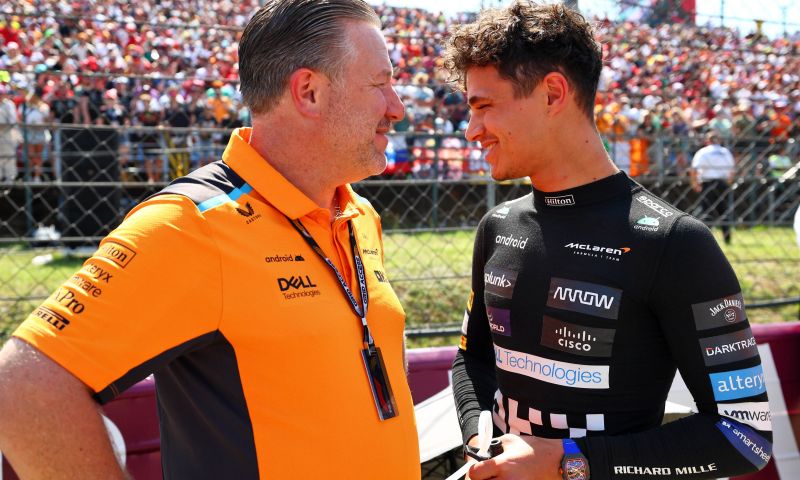 Lando Norris dubita del futuro in McLaren