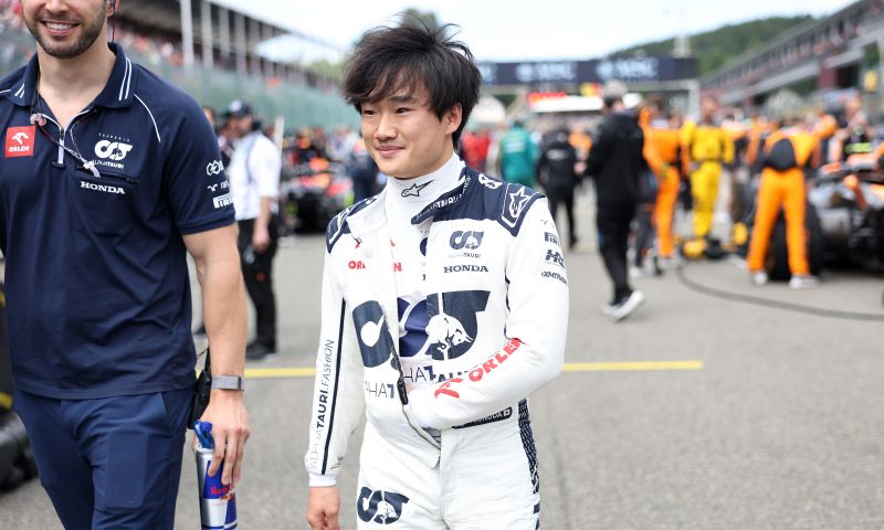 yuki tsunoda on ricciardo's arrival at alphatauri