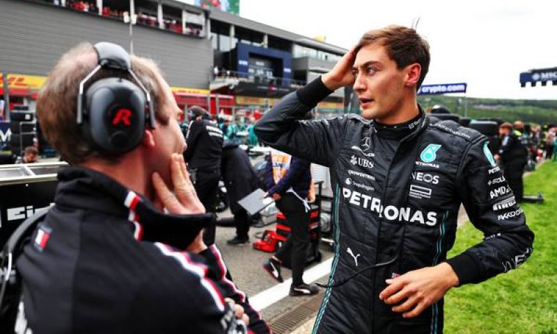 George Russell verwacht sterk Mercedes na zomerstop