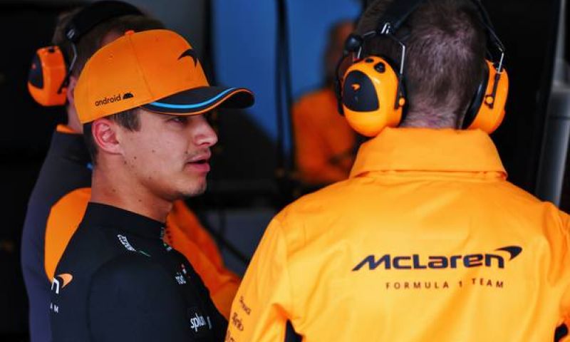 Lando Norris contento con la mejora de McLaren también problema
