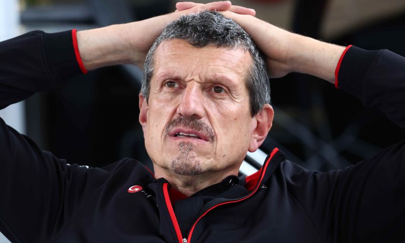 Gunther Steiner della Haas sorpreso da Nico Hulkenberg