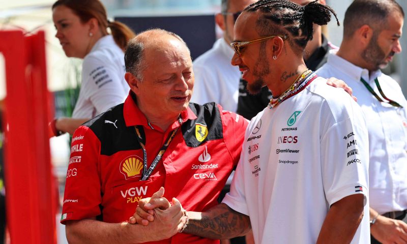 This is what Vasseur has to say about Hamilton and Sainz's contract situations