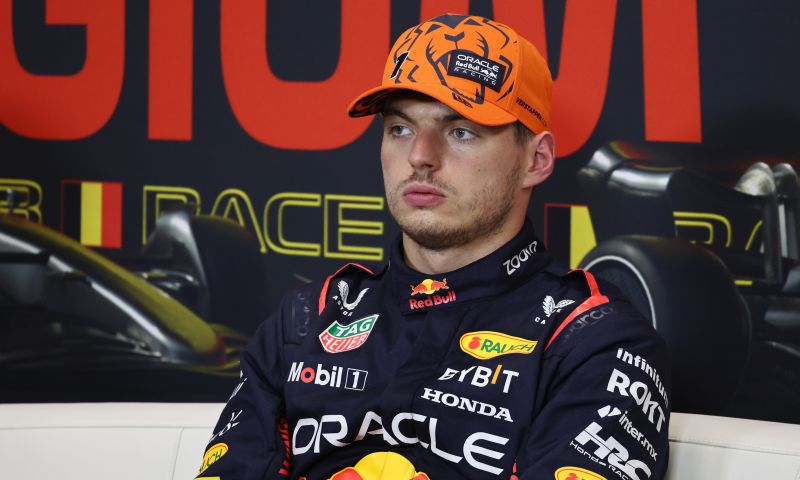 conférence de presse de verstappen zandvoort