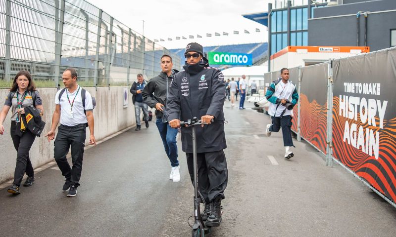 Hamilton elogia el circuito de Zandvoort: Pilotar aquí es realmente genial'