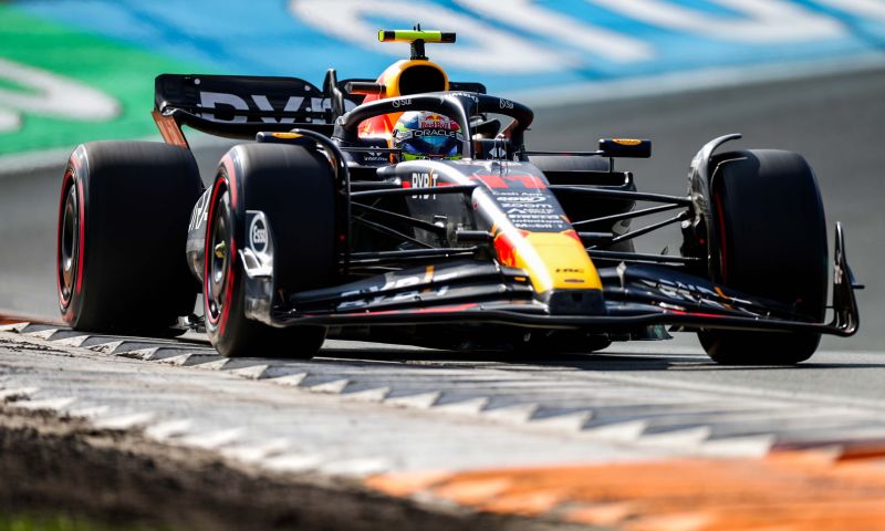 Pérez tras la clasificación del Gran Premio de Holanda 2023 Zandvoort F1